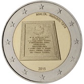 Maltese Commemorative Coin 2015 - Establishment of Republic