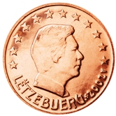 Luxembourg 2 cent coin